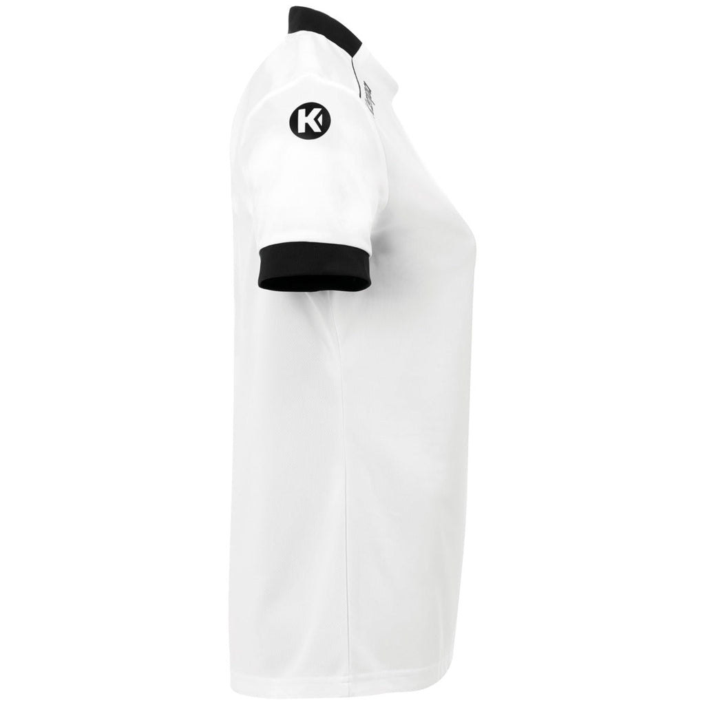 T-shirt Kempa Player para Mulher – Branco e Preto