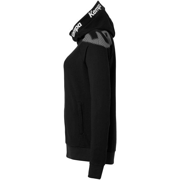 Casaco com Capuz Kempa Core 26 para Mulher – Preto