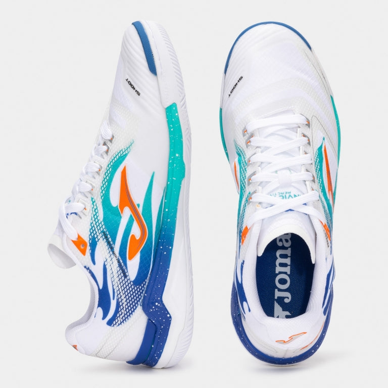 Sapatilhas de Futsal Joma Invicto – Branco e Azul