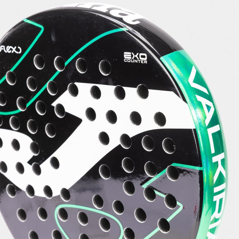 Raquete de Padel Joma Game Jr – Preto e Verde-água