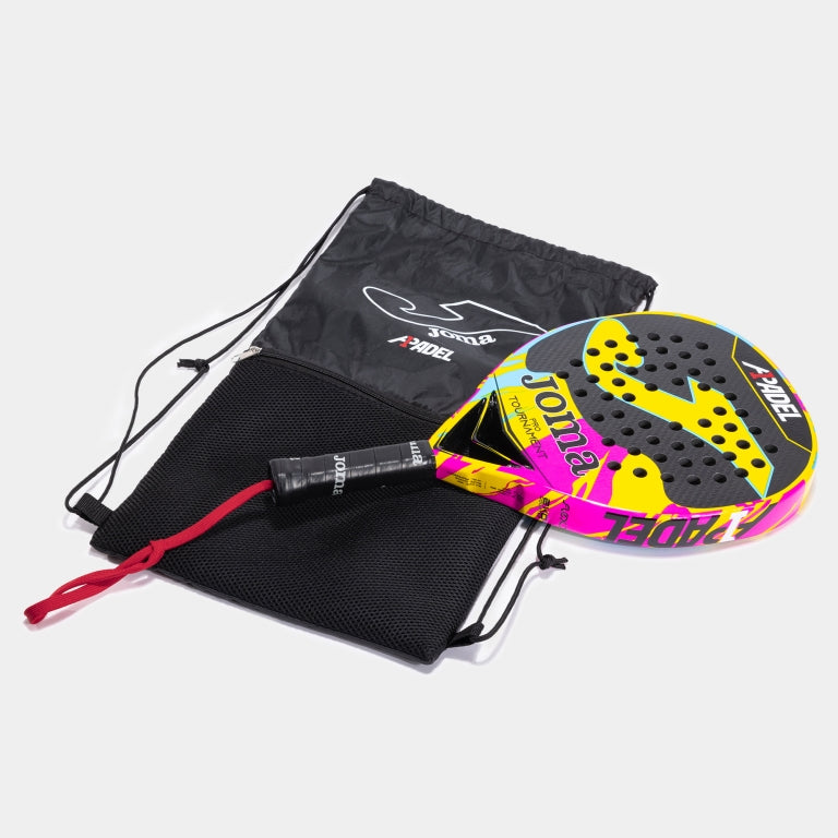 Raquete de Padel Joma Tournament Pro – Rosa e Amarelo