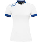 T-shirt Kempa Player para Mulher – Branco e Azul