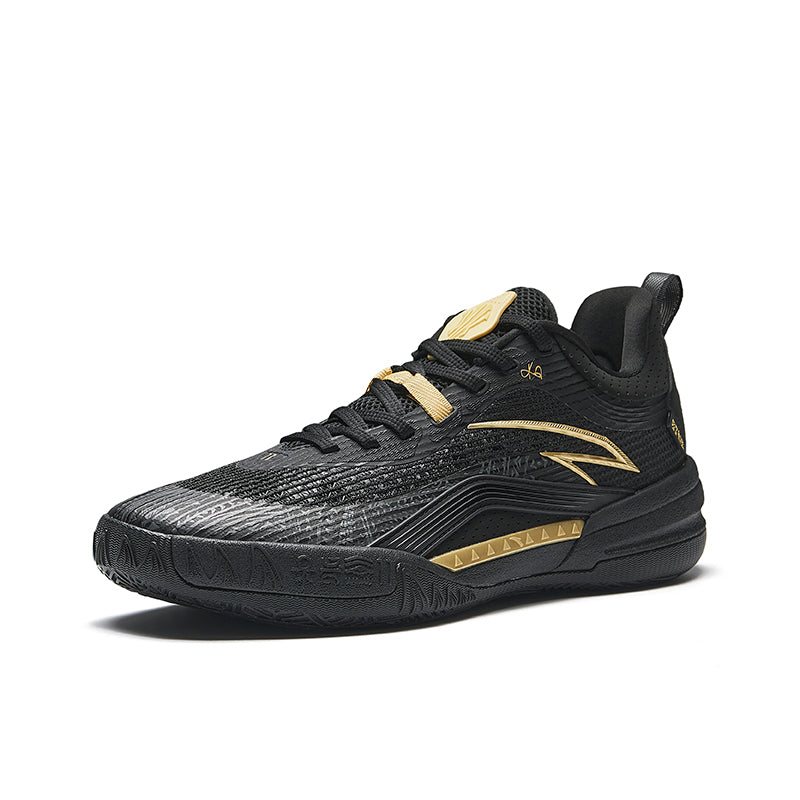 Sapatilhas de Basquetebol Anta KAI 1 Team – Preto e Dourado