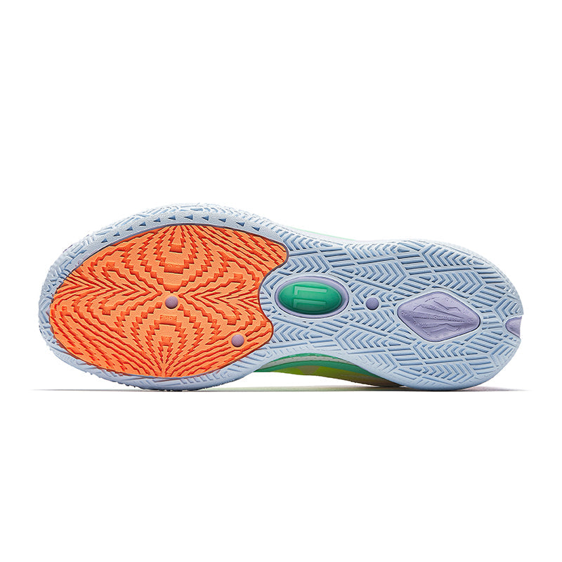 Sapatilhas de Basquetebol Anta KAI 1 Team Ribbon – Branco e Verde-claro