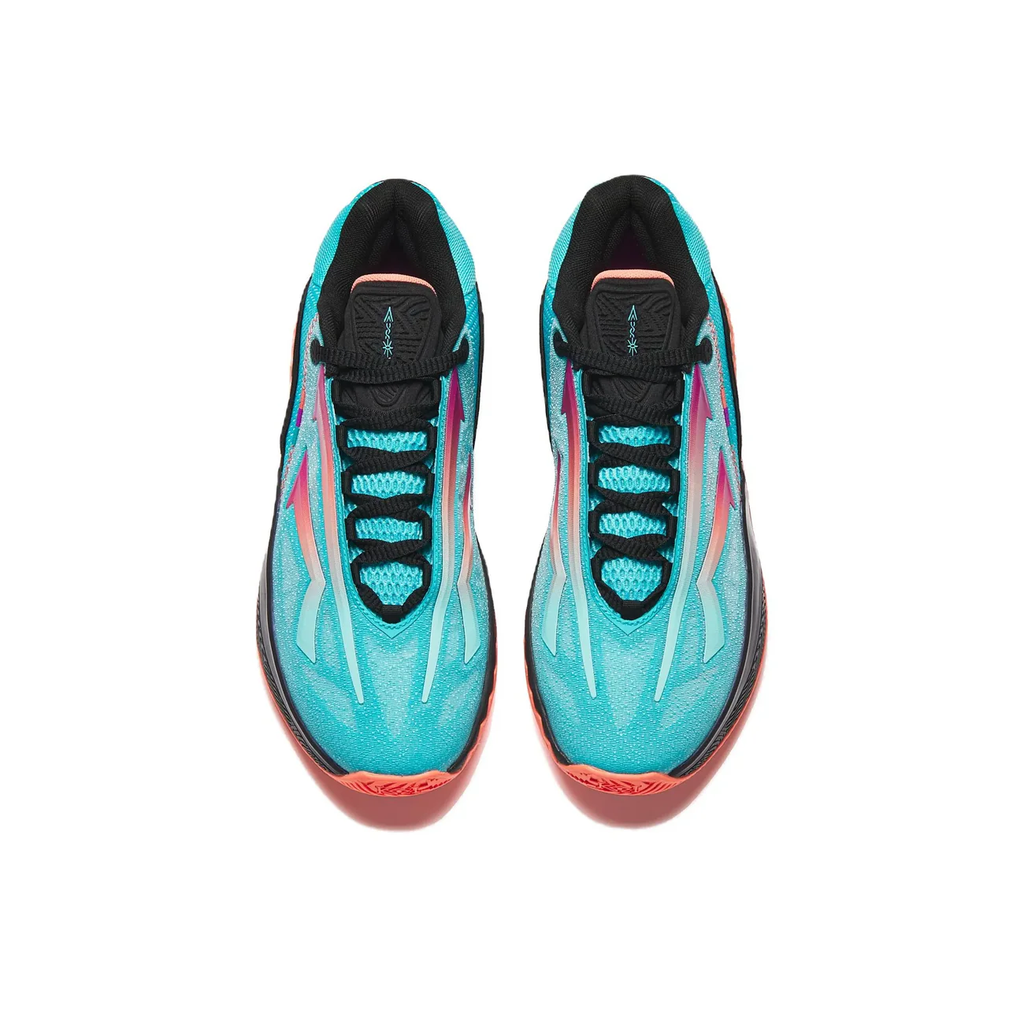 Sapatilhas de Basquetebol Anta KAI Speed 2 Twilight – Azul-turquesa e Vermelho