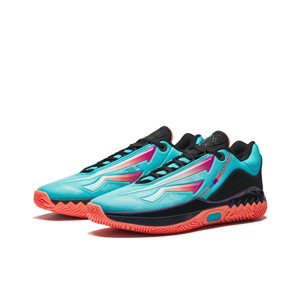 Sapatilhas de Basquetebol Anta KAI Speed 2 Twilight – Azul-turquesa e Vermelho