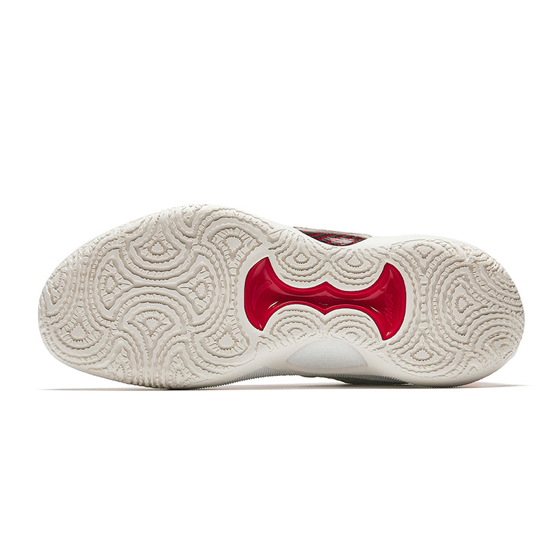 Sapatilhas de Basquetebol Anta Scalpel 2.0 – Branco e Vermelho