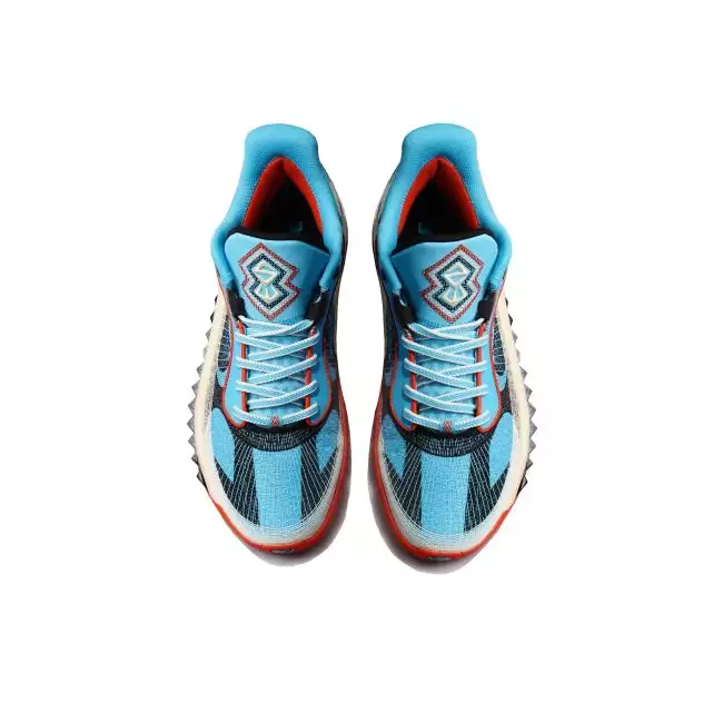 Sapatilhas de Basquetebol Anta Shock Wave 6.0 Pro – Azul e Vermelho