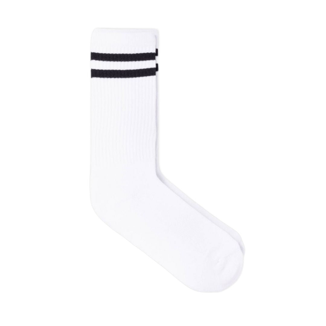 Meias Desportivas The Captain Socks – Branco e Preto