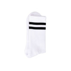 Meias Desportivas The Captain Socks – Branco e Preto