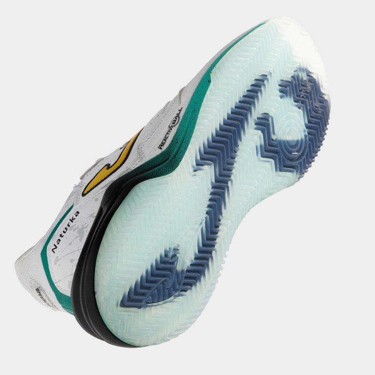 Sapatilhas Joma Naturka – Branco e Dourado