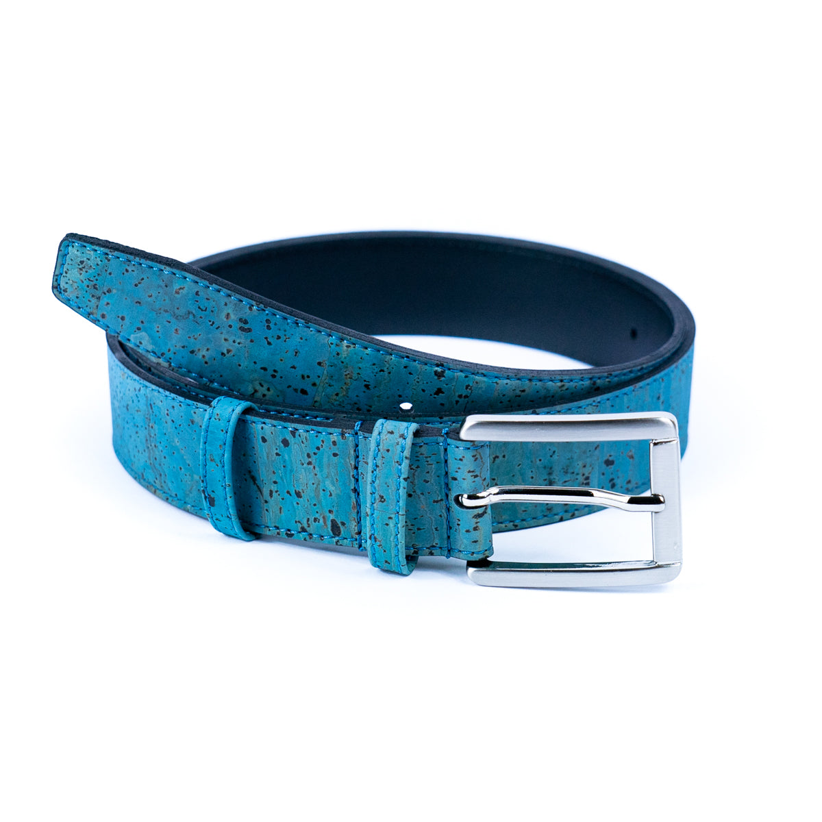 Cinto de Cortiça com Fivela Retangular MB Cork L-1039 para Homem