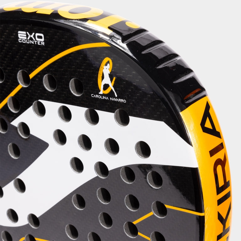 Raquete de Padel Joma Valkiria Pro – Laranja e Preto