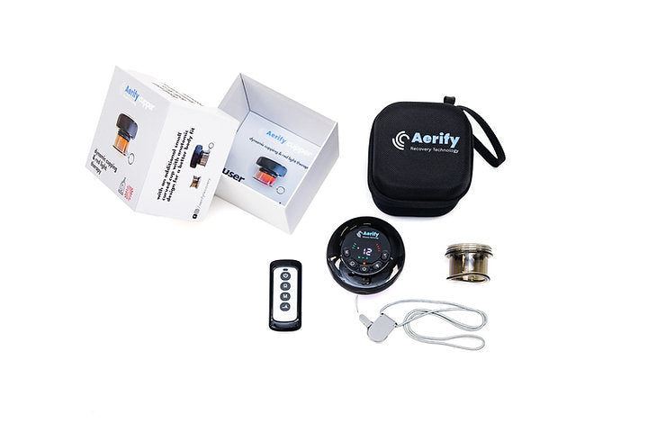 Aerify Cupper – Aparelho de Ventosaterapia com Luz Vermelha