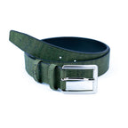 Cinto de Cortiça com Fivela Retangular MB Cork L-1039 para Homem