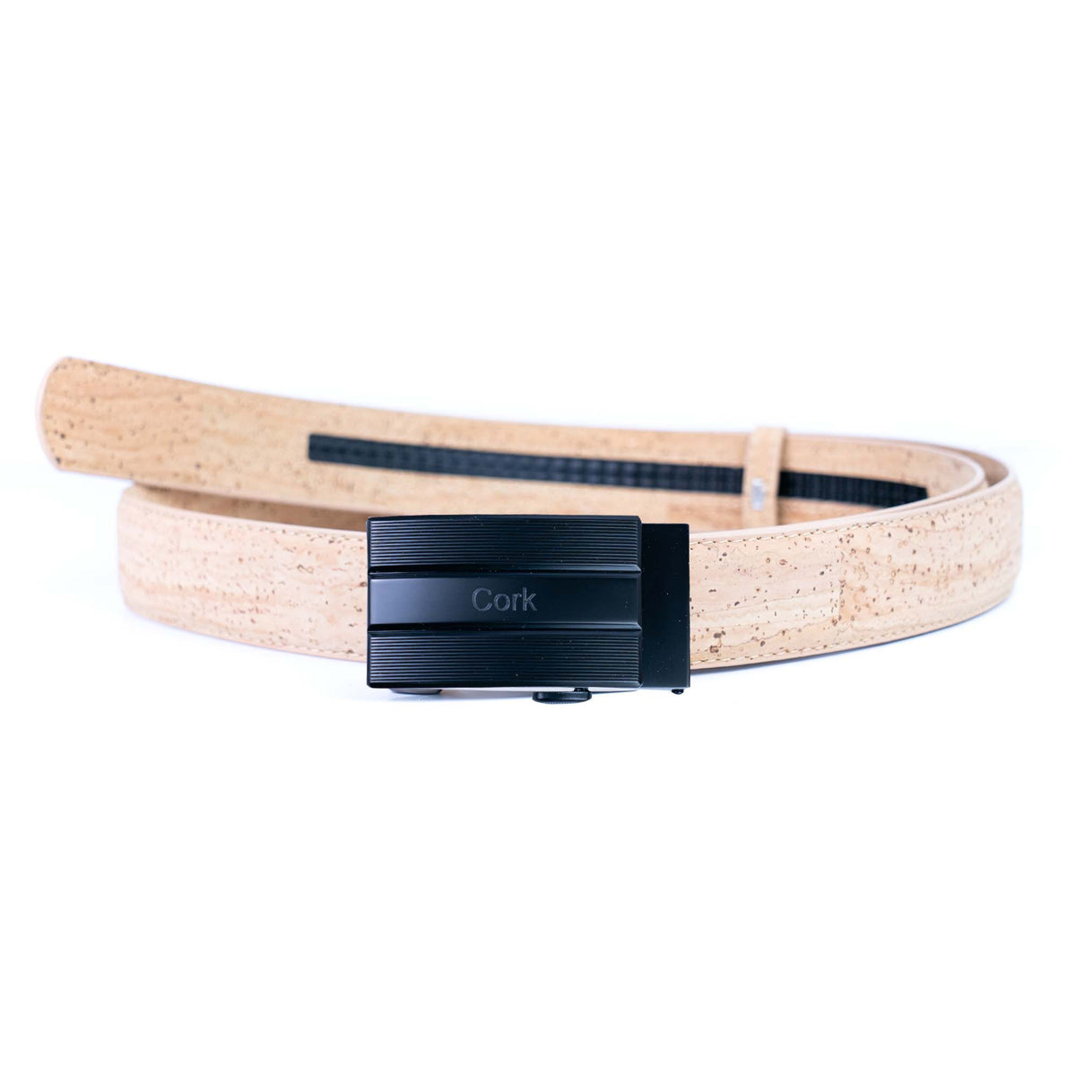 Cinto de Cortiça com Fivela Automática MB Cork L-1167 para Homem – Natural