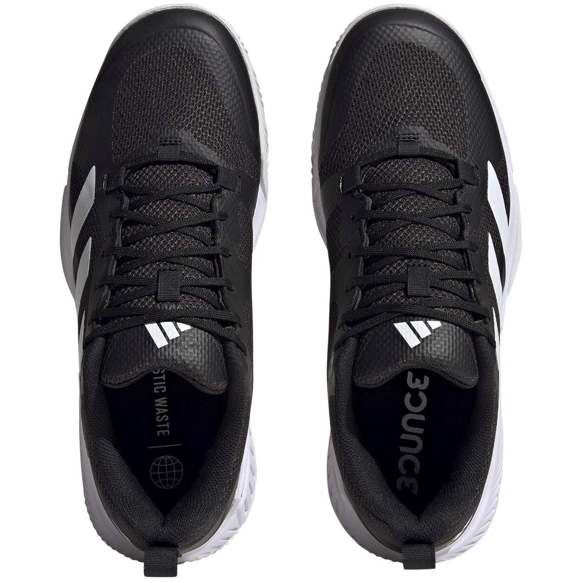 Adidas Court Team Bounce 2.0 M – Preto e Branco