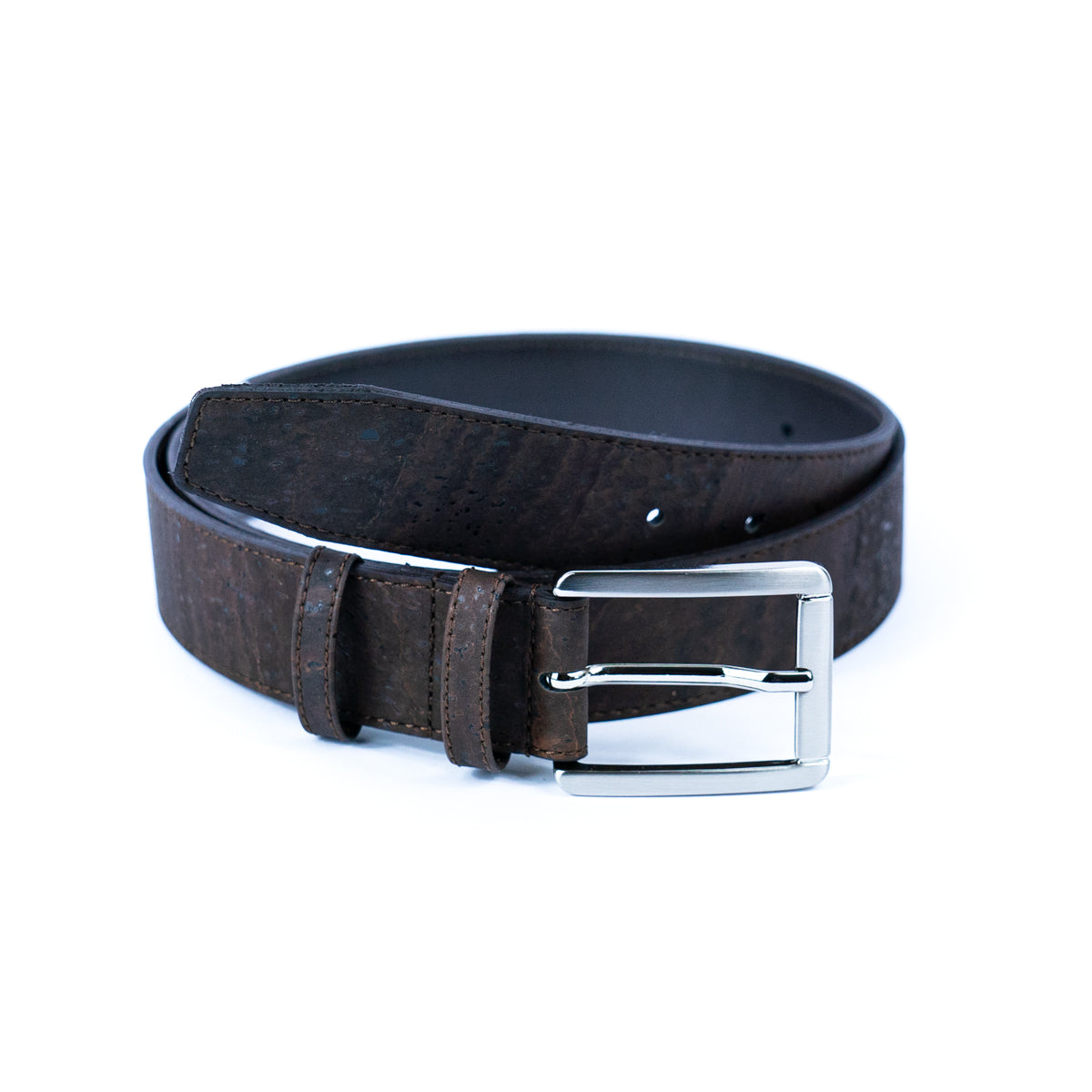 Cinto de Cortiça com Fivela Retangular MB Cork L-1039 para Homem