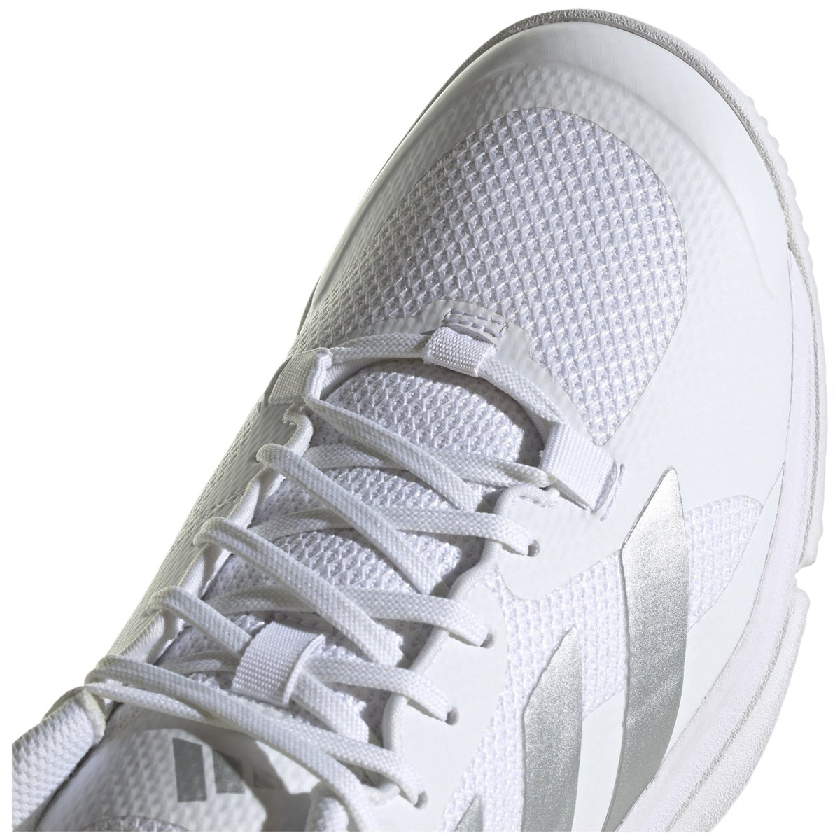 Adidas Court Team Bounce 2.0 W – Branco e Prateado
