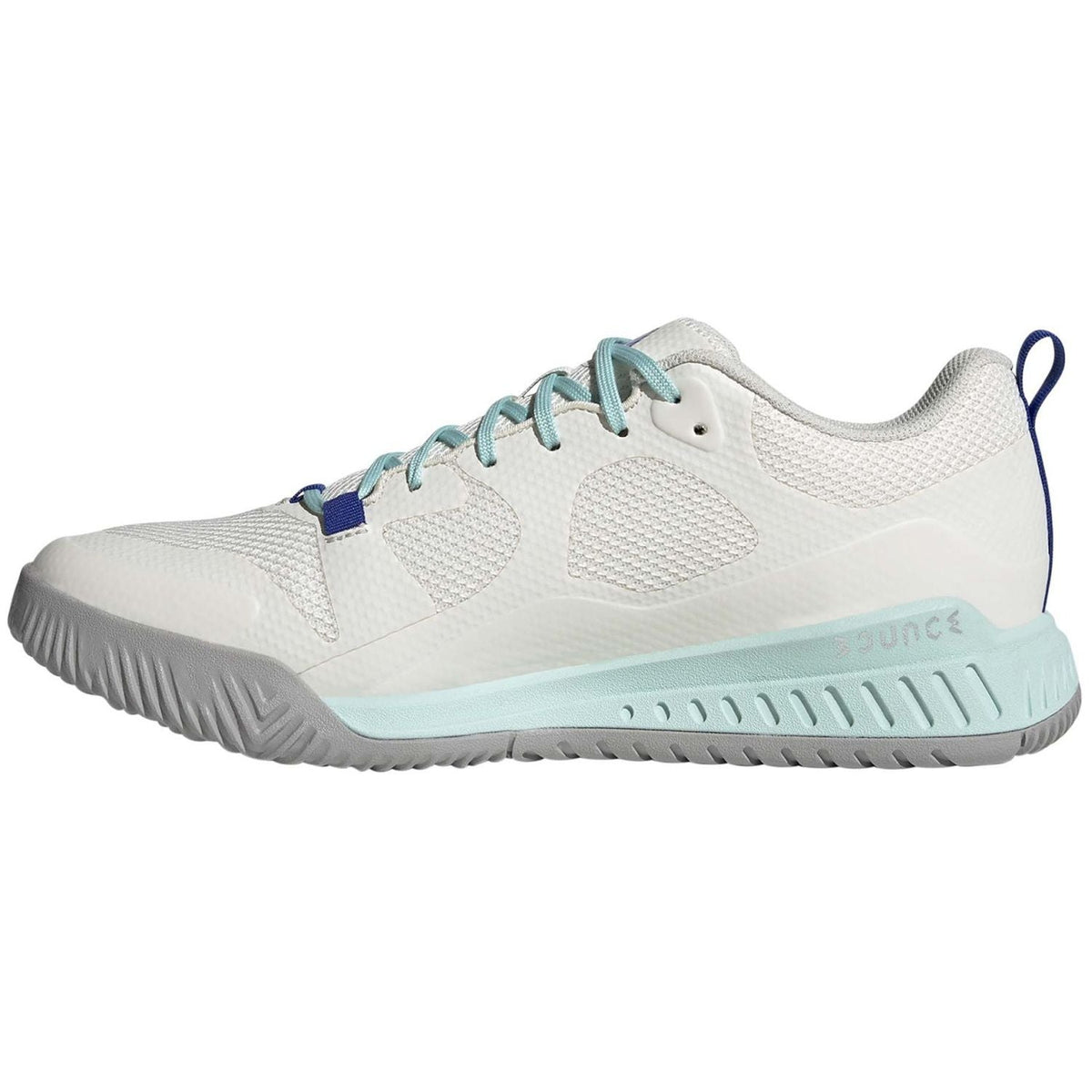 Adidas Court Team Bounce 2.0 M – Branco, Azul e Verde-água