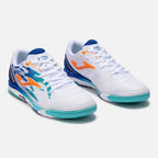 Sapatilhas de Futsal Joma Regate Rebound – Branco e Azul