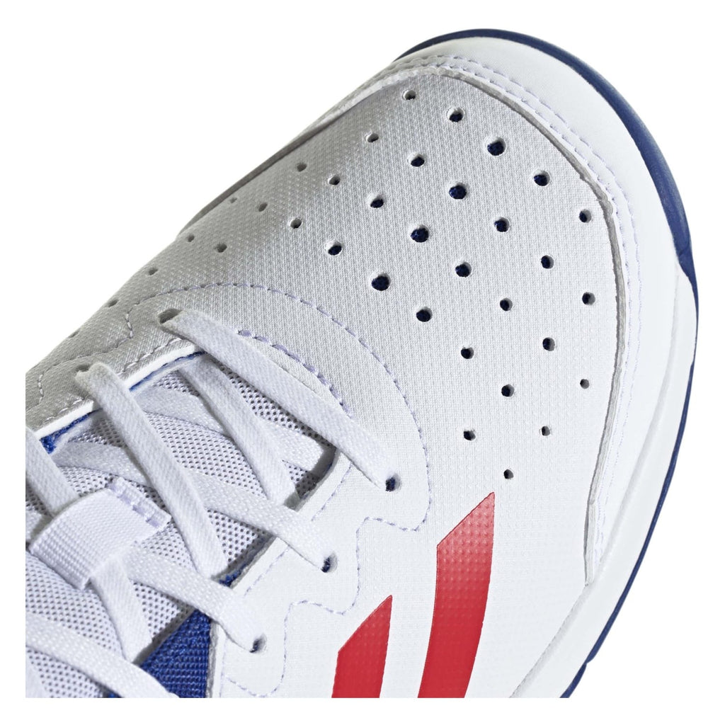 Adidas Court Stabil Jr – Branco e Azul