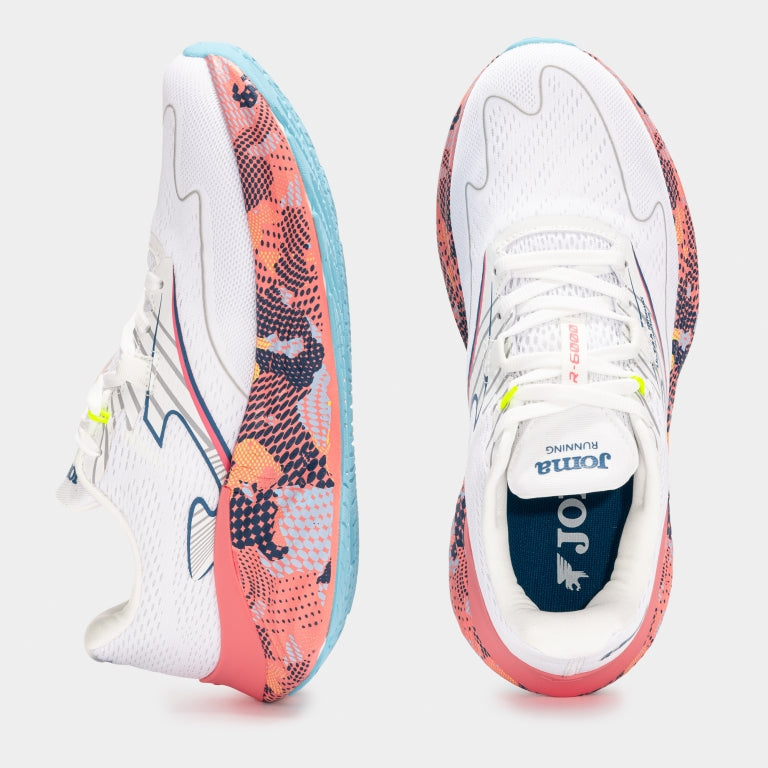Sapatilhas de Corrida Joma R.6000 – Branco e Coral