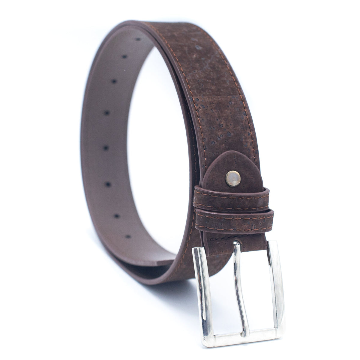 Cinto de Cortiça MB Cork L-853-B para Homem – Castanho-escuro