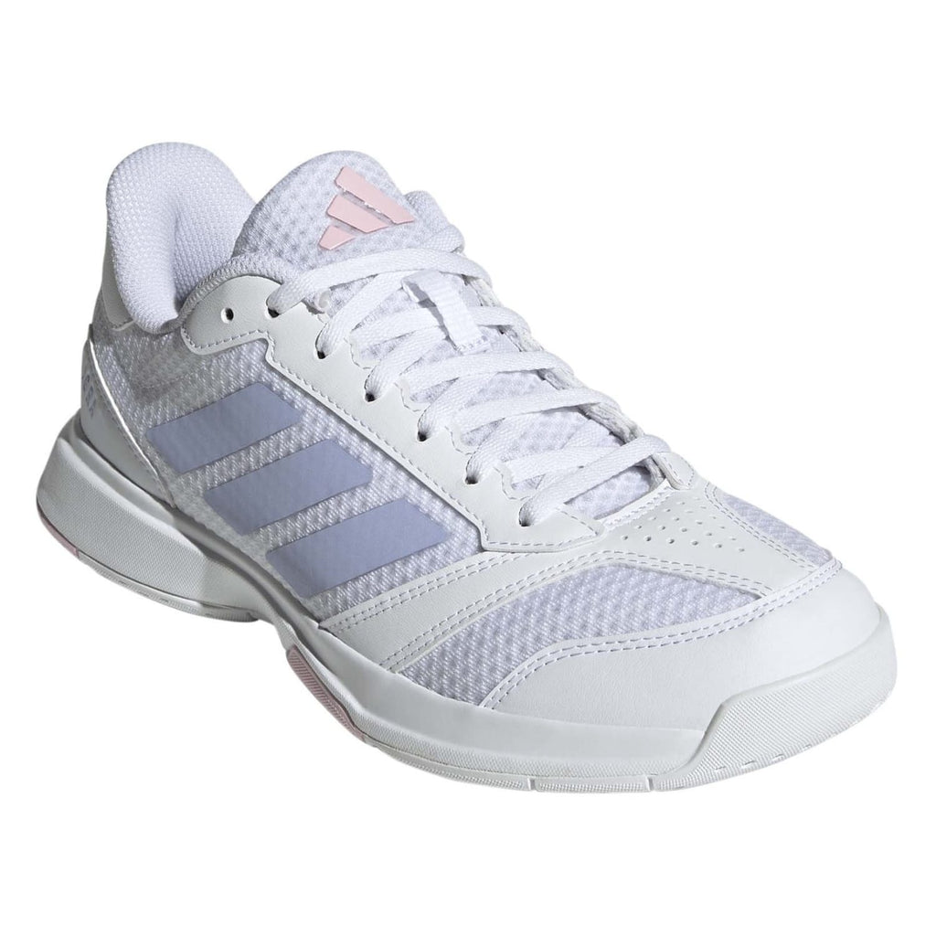Adidas Ligra 8 W – Branco e Azul-claro