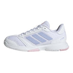 Adidas Ligra 8 W – Branco e Azul-claro