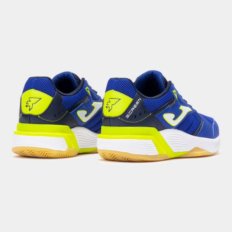 Sapatilhas Joma Screen – Azul e Amarelo-lima