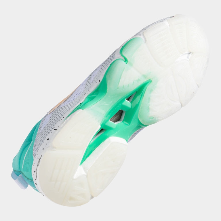 Sapatilhas de Andebol Joma B.Breston para Mulher – Branco e Verde-água