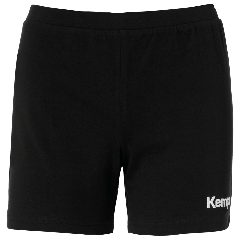 Calções de Algodão Kempa para Mulher – Preto