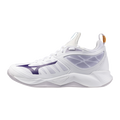 Sapatilhas de Voleibol Mizuno Wave Dimension para Mulher – Branco e Azul