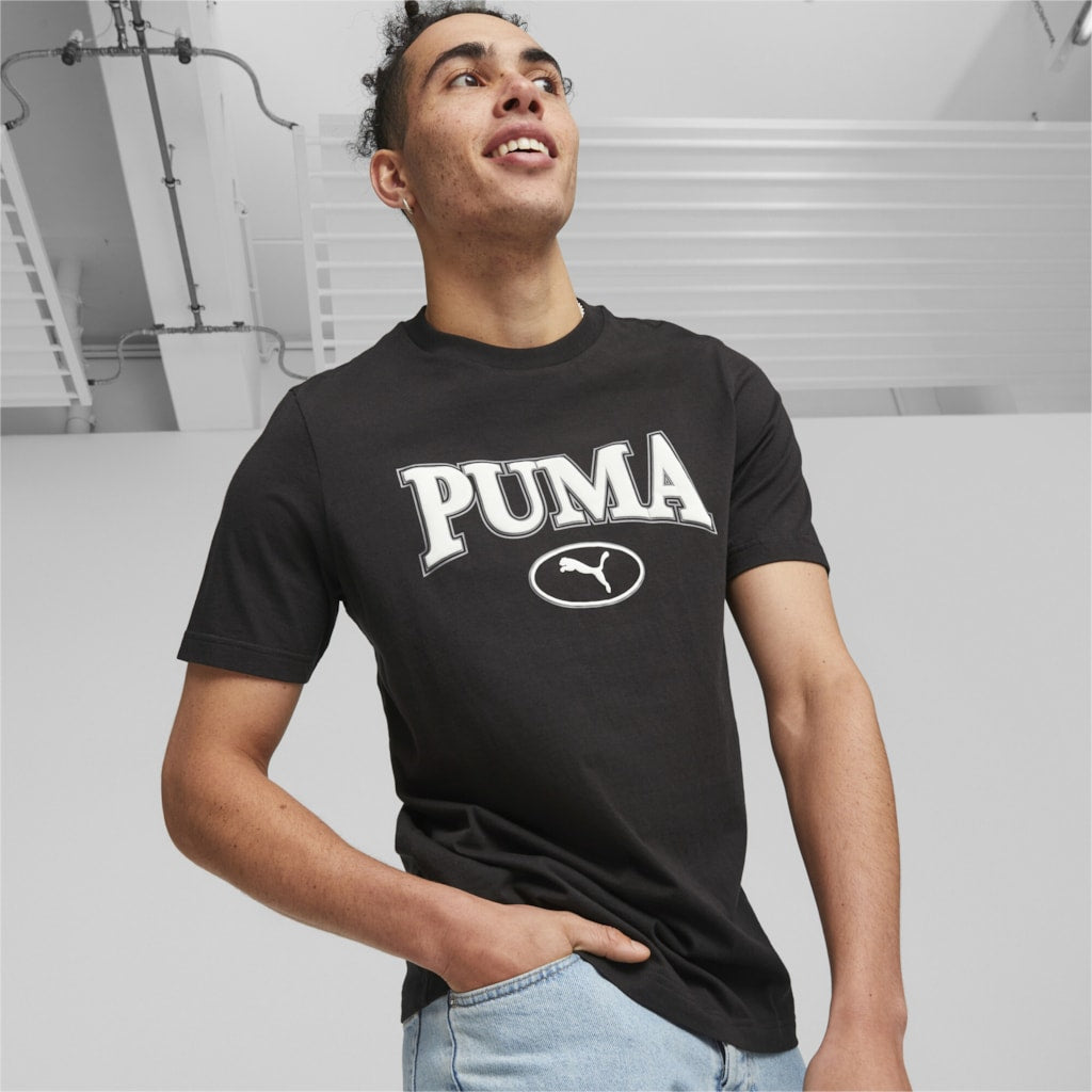 T-shirt Puma Squad – Preto