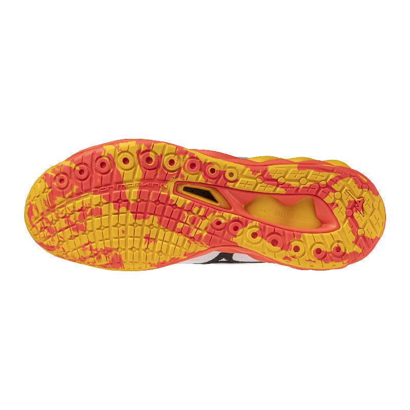 Sapatilhas de Voleibol Mizuno Wave Luminous 3 – Branco e Laranja