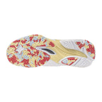 Sapatilhas de Voleibol Mizuno Wave Lightning para Mulher – Branco e Laranja