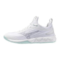 Sapatilhas de Voleibol Mizuno Wave Luminous 3 para Mulher – Branco e Verde-água
