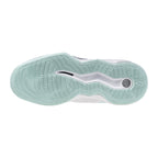 Sapatilhas de Voleibol Mizuno Wave Momentum Pro – Branco e Verde-água