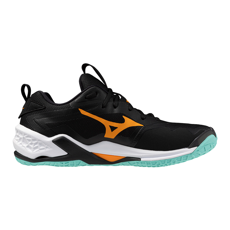 Sapatilhas de Andebol Mizuno Wave Stealth Neo 2 – Preto e Laranja