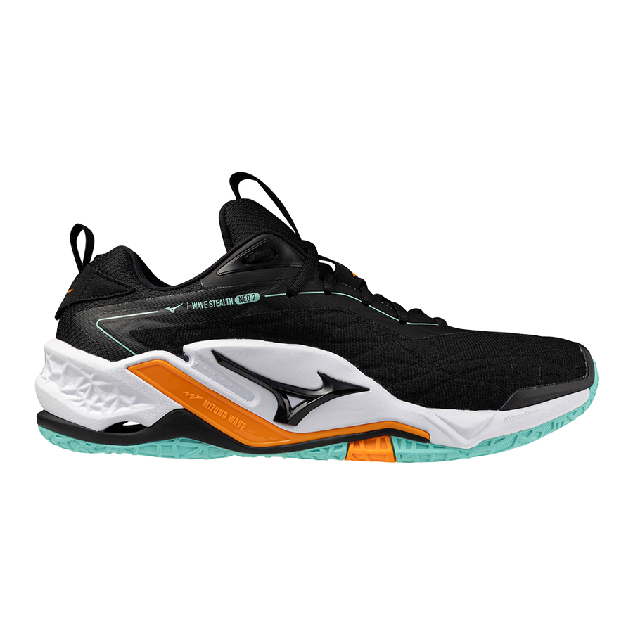 Sapatilhas de Andebol Mizuno Wave Stealth Neo 2 – Preto e Laranja