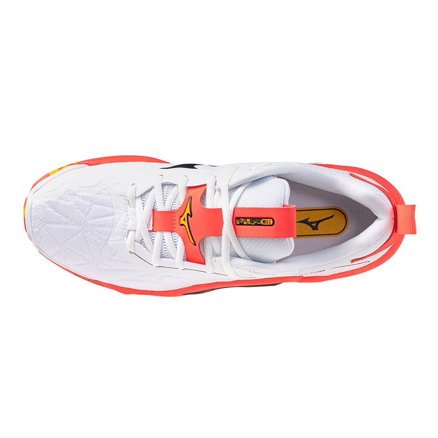 Sapatilhas de Andebol Mizuno Wave Stealth Neo 2 – Branco e Laranja