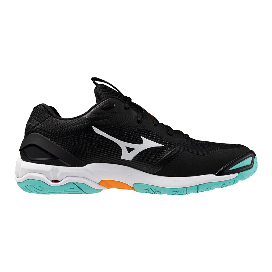Sapatilhas de Andebol Mizuno Wave Stealth 6 – Preto e Verde-água