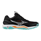 Sapatilhas de Andebol Mizuno Wave Stealth 6 – Preto e Verde-água