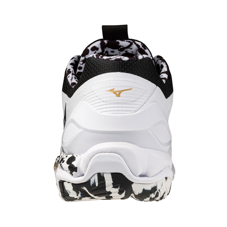 Sapatilhas de Andebol Mizuno Wave Stealth 6 Edição Especial – Branco e Preto