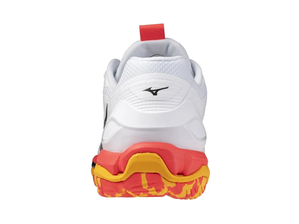 Sapatilhas de Andebol Mizuno Wave Stealth 6 – Branco e Laranja