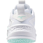 Sapatilhas de Andebol Mizuno Wave Stealth Neo 2 para Mulher – Branco e Verde-água