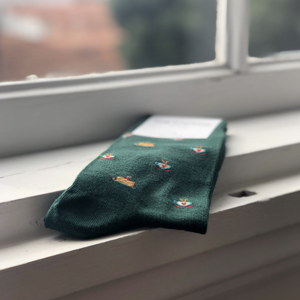 Meias Café The Captain Socks