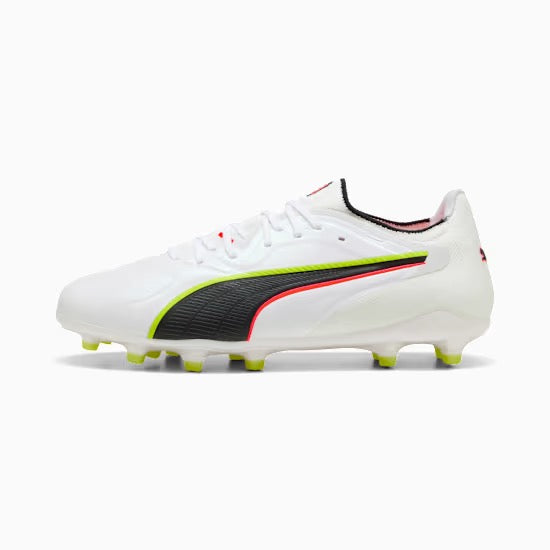 Chuteiras de Futebol Puma King 20 Ultimate FG/AG – Branco
