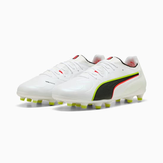 Chuteiras de Futebol Puma King 20 Ultimate FG/AG – Branco